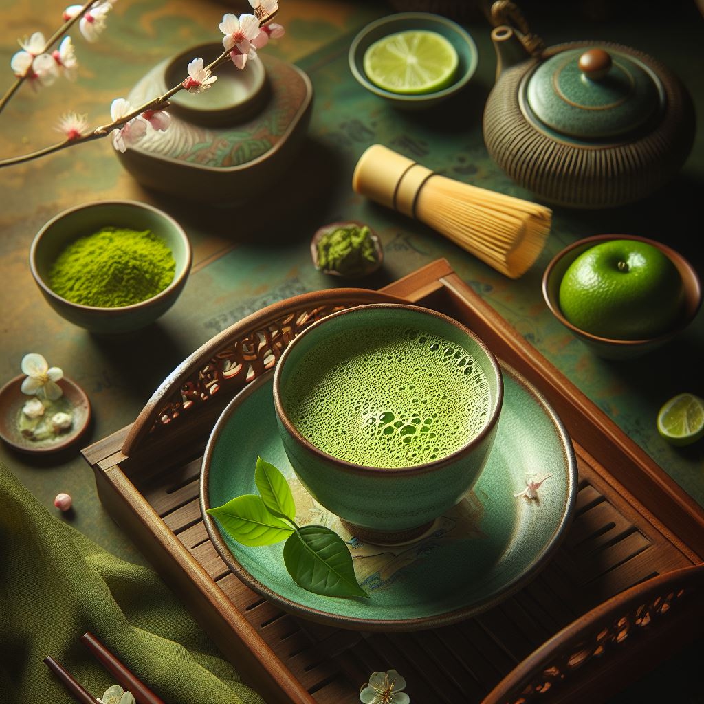 arte chino te matcha